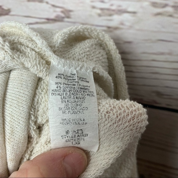 Euc 12 Pm by Mon Ami Flannel Print Turtleneck Tunic Sweater - Picture 7 of 7